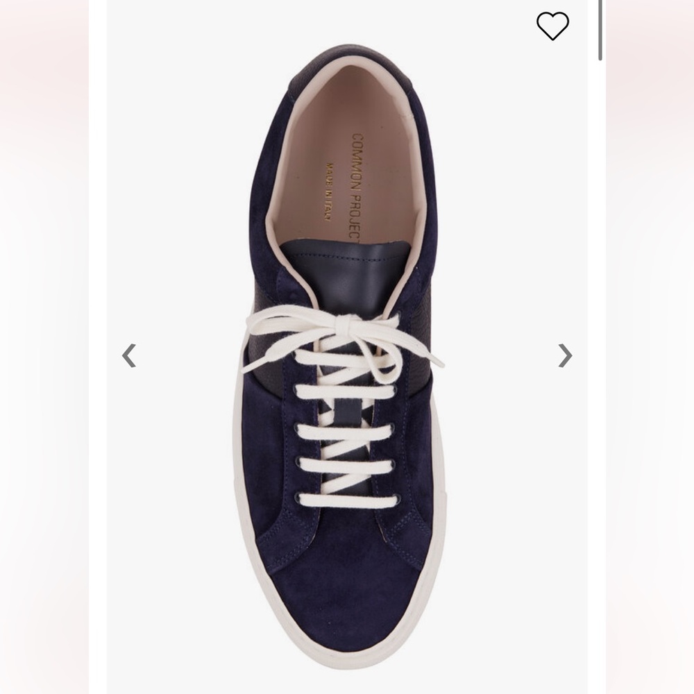 COMMON PROJECTS
Winter Achilles Navy Suede Sneaker - Picture 4 of 15